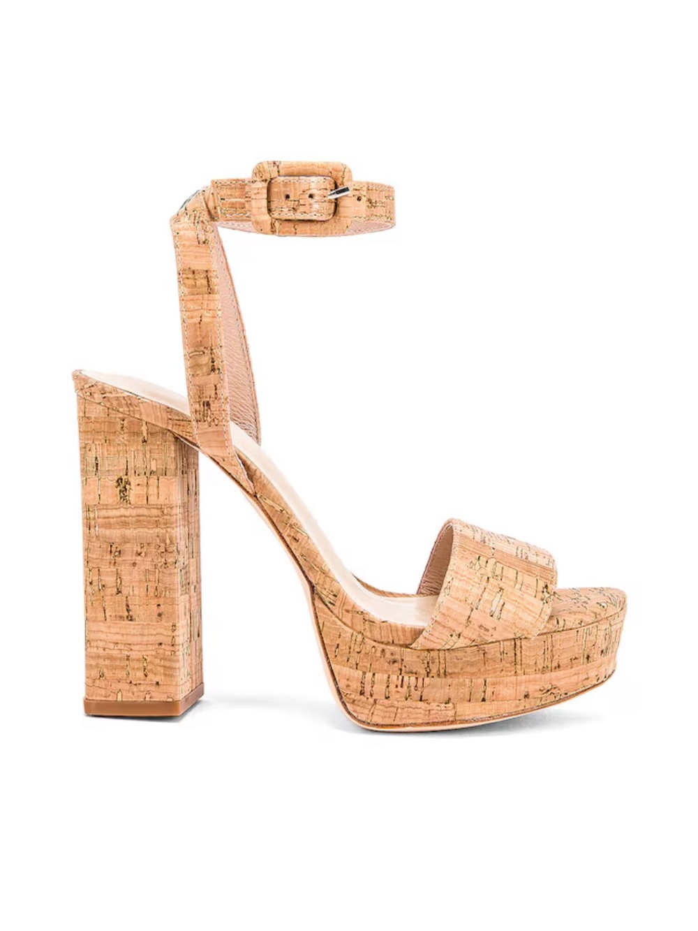 House of Harlow 1960- Mika Platform Heel in Natural Cork